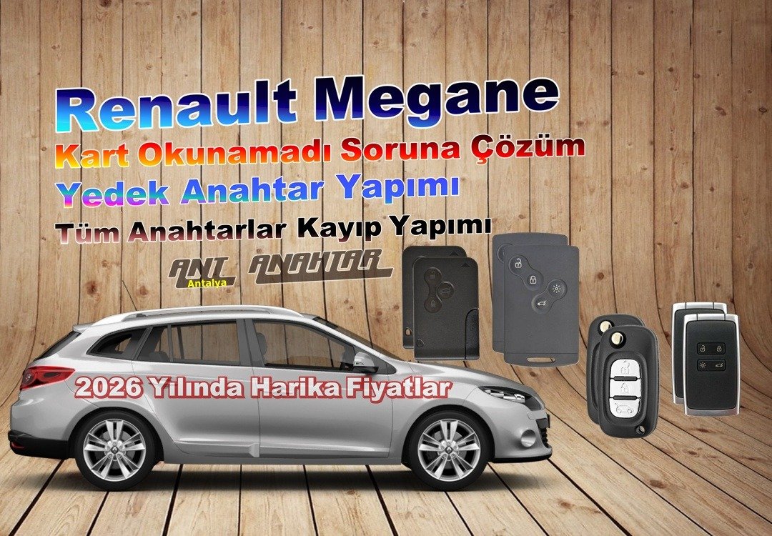 Renault Megane Anahtarı Antalya