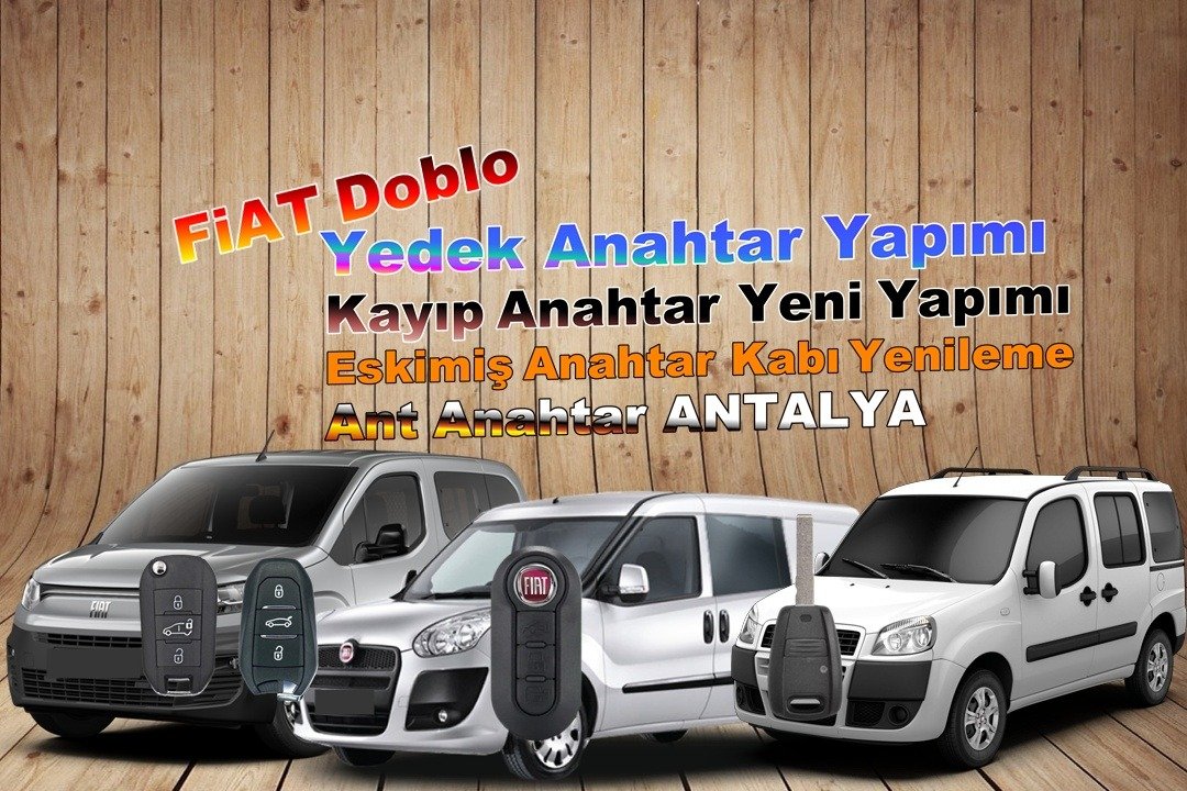 Fiat Doblo Yedek Anahtar Yapımı Antalya
